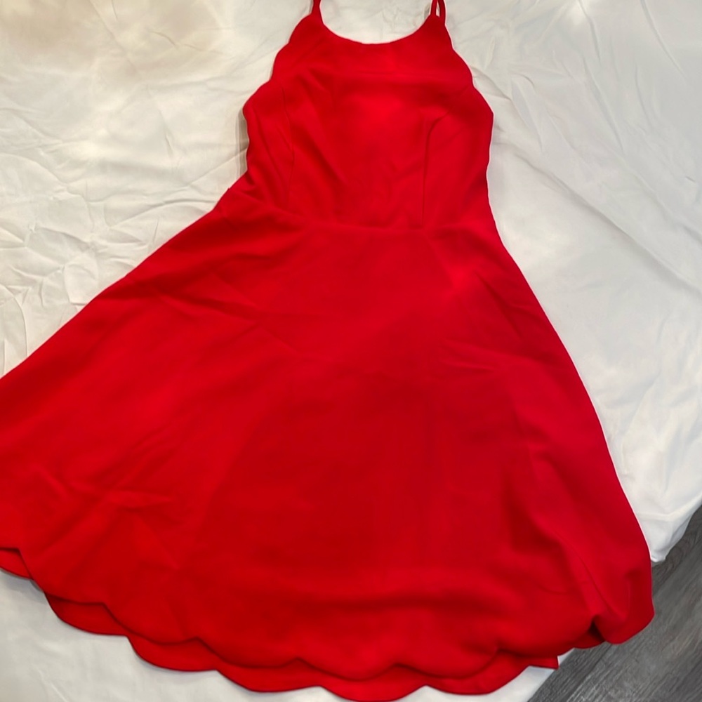 Red Lulus dress, size XS, NWT